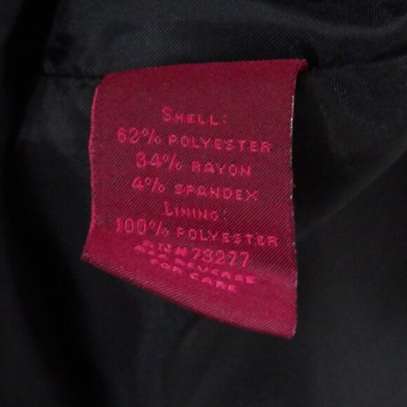 212 Collection Black Simple Pencil Skirt | size‎ 6 - Picture 4 of 8